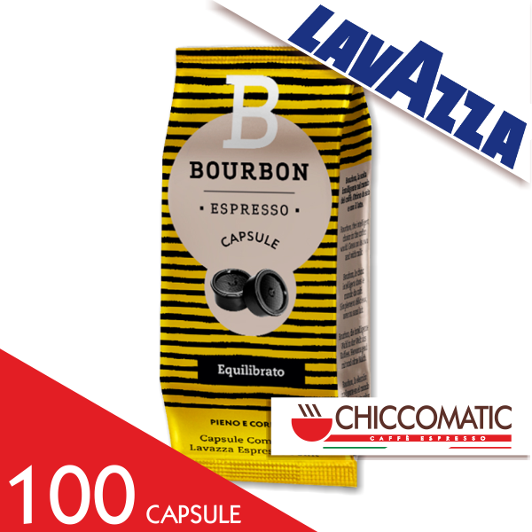Vendita Lavazza Espresso Point Bour Bon Equilibrato 100 Capsule - Chiccomatic Shop Online