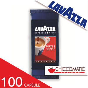 Vendita Lavazza Espresso Point Forte e Deciso 100 Capsule - Chiccomatic Shop Online