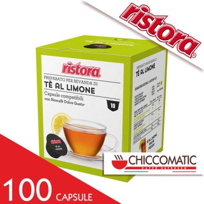 Ristora Compatibile Dolce Gusto Tè al Limone - 100 Cialde