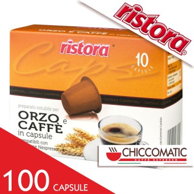 Ristora Compatibile Nespresso CaffÃ¨ Orzo- 100 Cialde