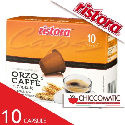 Ristora Compatibile Nespresso Caffè Orzo- 10 Cialde