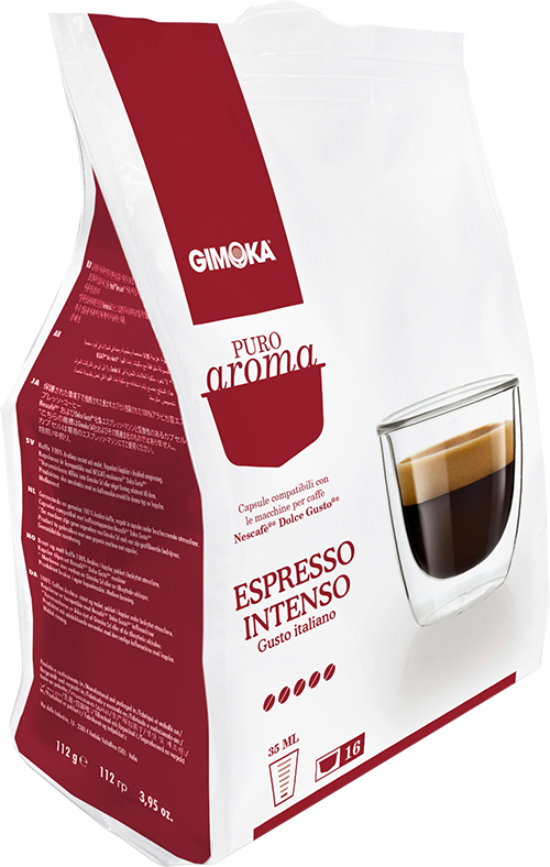 Gimoka puro aroma espresso intenso 16 cialde compatibili nescafÃ¨ dolce gusto - Chiccomatic Shop Online