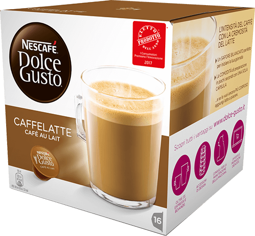 NescafÃ¨ dolce gusto espresso caffelatte 16 capsule - Chiccomatic Shop Online